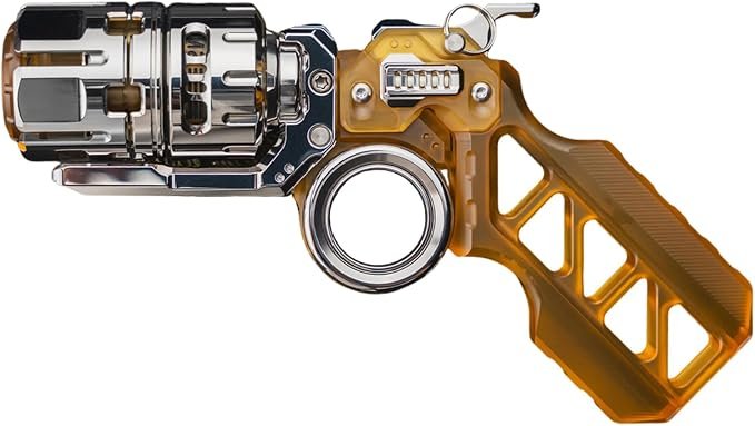 Stainless Steel Fidget Toy – EDC Mechanical Slider Spinner - Image 3